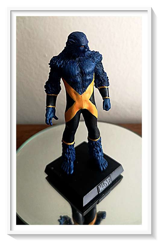 MARVEL Figurine - BEAST - Solid Lead Cast - Hand-painted with Enamel - In Box Like New