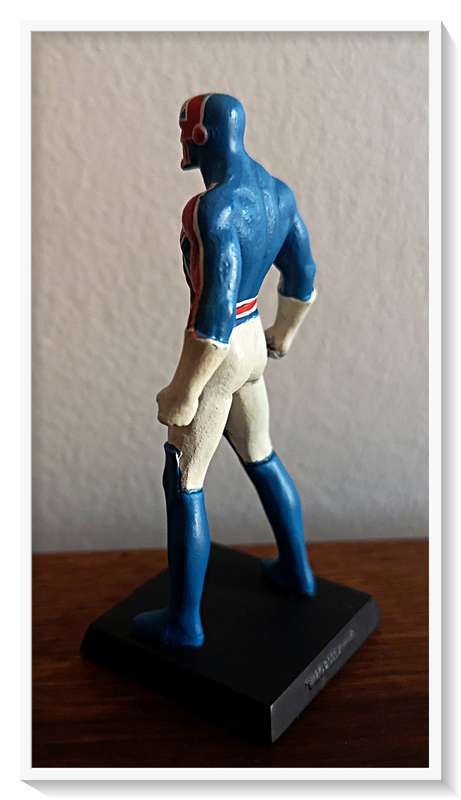 MARVEL LEAD FIGURINES - MARVEL MISTER BRITAIN - HAND-PAINTED WITH ENAMEL (with Original Box)