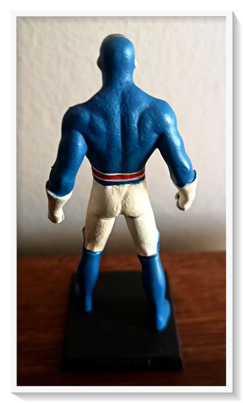 MARVEL LEAD FIGURINES - MARVEL MISTER BRITAIN - HAND-PAINTED WITH ENAMEL (with Original Box)