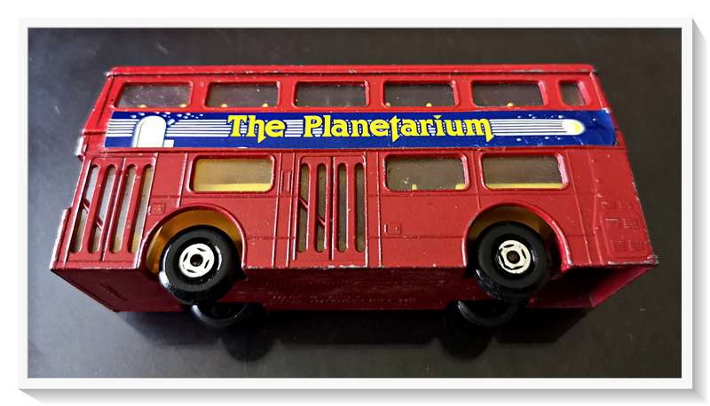 Matchbox Red Double Decker Red Bus - 1972 - Dimensions 12cm by 5cm by 4cm (B+)