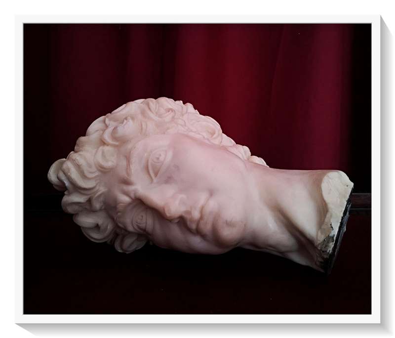 Michelangelo David Bust - Solid and Quite Heavy - Measures 220MM by 155MM - Requires a Base