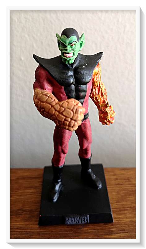 SUPER SKRULL 60 Marvel Figurine Solid Lead 2007 AUR 9041 Condition Like New