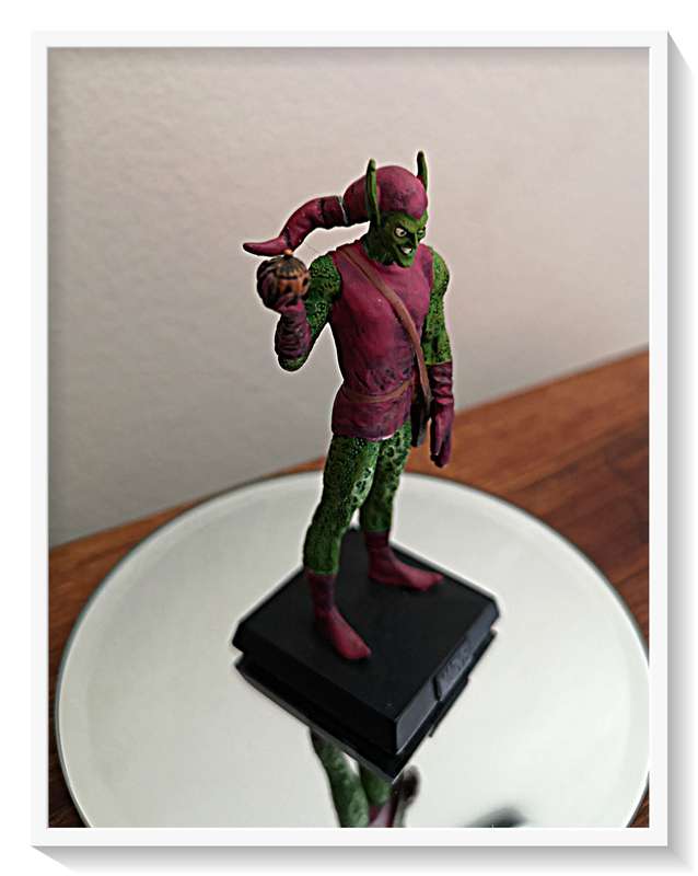 The Green Goblin - Solid Lead MARVEL Figurine - Hand-Painted Enamel - 2005 - ABD - In Box / Like New