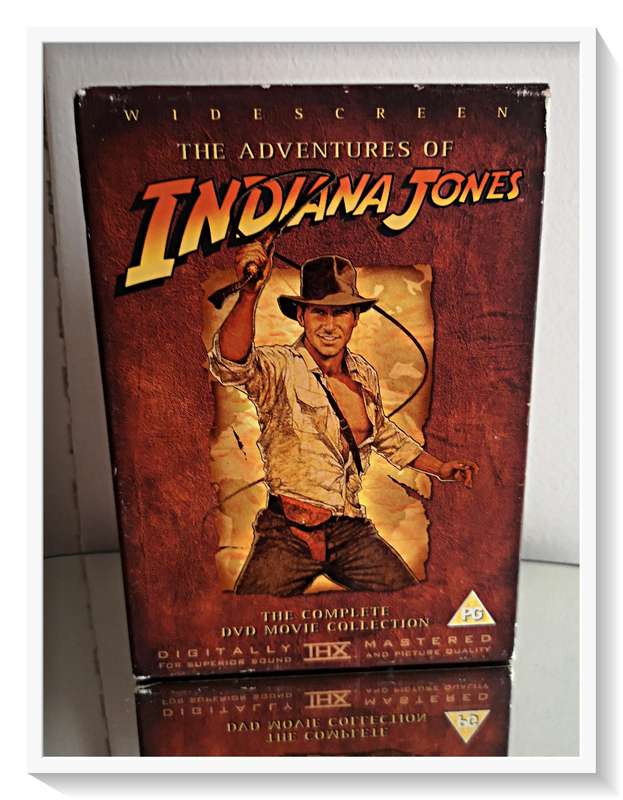 The Adventures of Indiana Jones - First Three Films Plus BONUS MATERIAL DISC - All in Slipcase