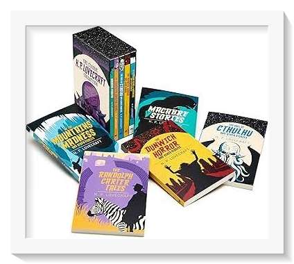 The Classic H.P. Lovecraft Collection - Five Stunning Paperbacks in a Slipcase ARCTURUS Press - NEW