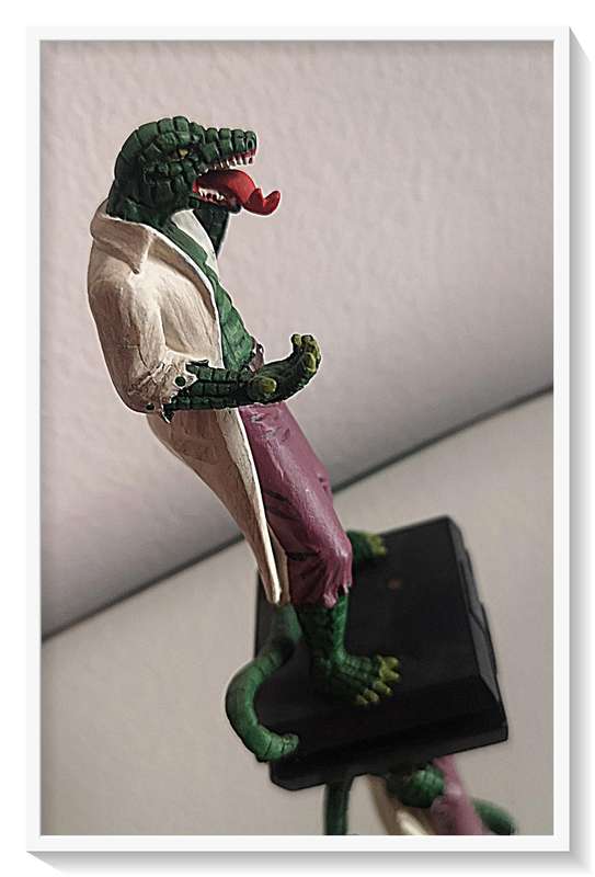 The Lizard - Marvel Figurine - 2007 - Solid Lead - ASY 3693 - Enamel Painted - In Mint Condition*