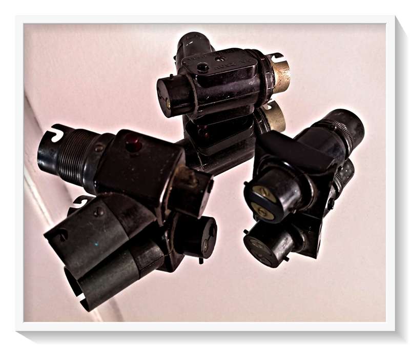Vintage Bakelite Plugs and Adapters Batch III