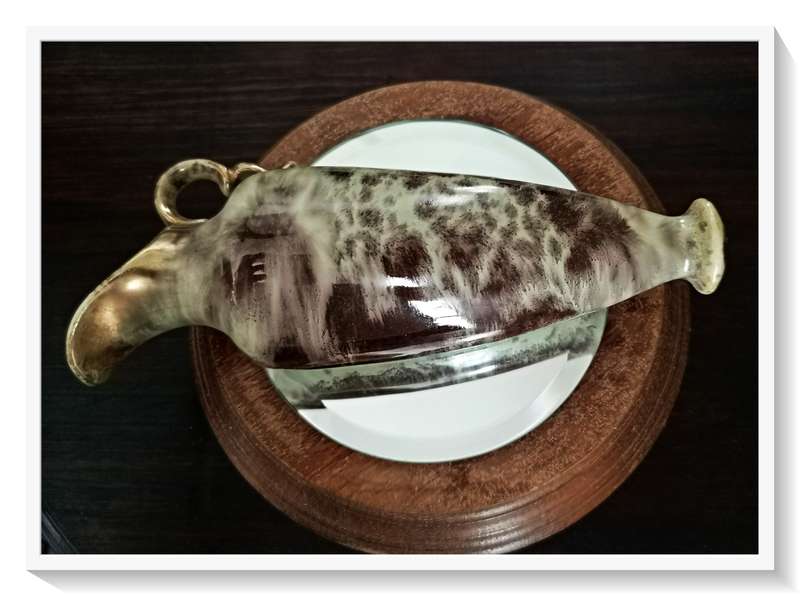 A Rare Vintage German Wall Vase Exquisite Piece in Excellent Condition ***
