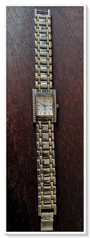 Vintage MONACO Ladies Watch - Keeps time like a Bomb - Stainless Steel Backing - Japanese Movement
