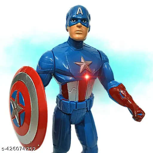 AVENGERS - Age of Ultron - Super Power Hero - Captain America - Height: 180mm by 90mm - New*