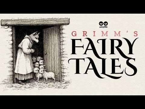 GRIMM's FAIRY TALES - Brothers Grimm - Glossy Black Softcover - A Brand New 2025 Compilation (NEW)