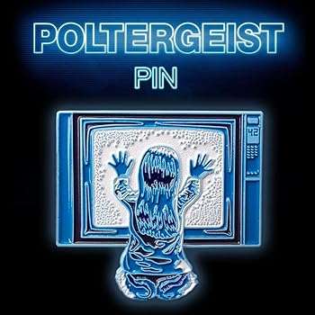 Steven Spielberg's POLTERGEIST Movie Logo - Enamel Pin - Great for 80s Parties***