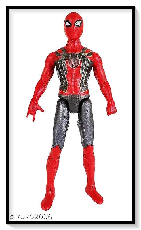 Avengers - Age of Ultron - Spider Man Super Power Hero (with LED Chest Light) - Size: 18cm by 12cm *