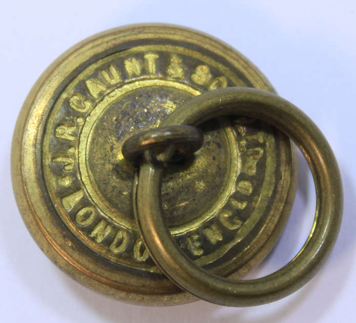 Set Of 6 Large WW2 RAF Brass Jacket Buttons with Kings Crown with Rings