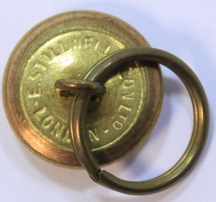 Set Of 6 Medium WW2 RAF Brass Jacket Buttons with Kings Crown with Rings