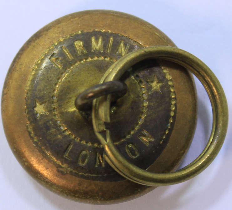 Set Of 6 Medium WW2 RAF Brass Jacket Buttons with Kings Crown with Rings