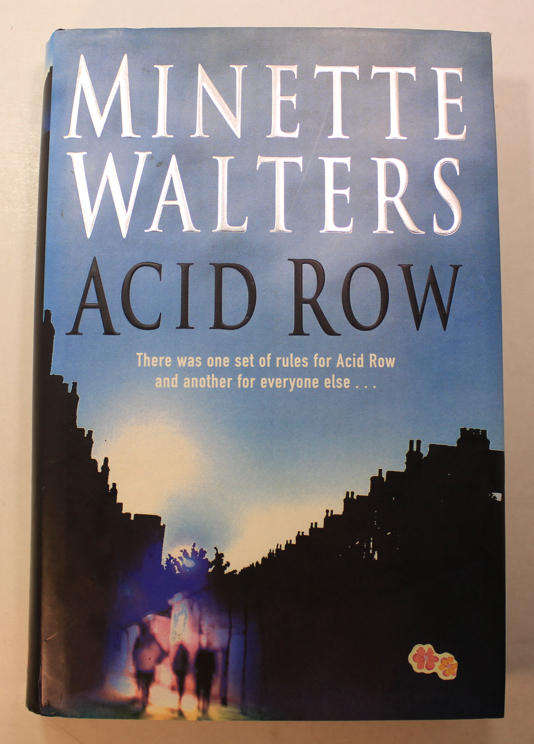 Acid Row by Minette Walters Hardcover Book