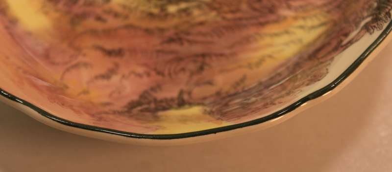 Vintage Royal Doulton D6341 "Under The Greenwood Tree" Trinket Bowl (Alan-A'Dale, the Minstrel)