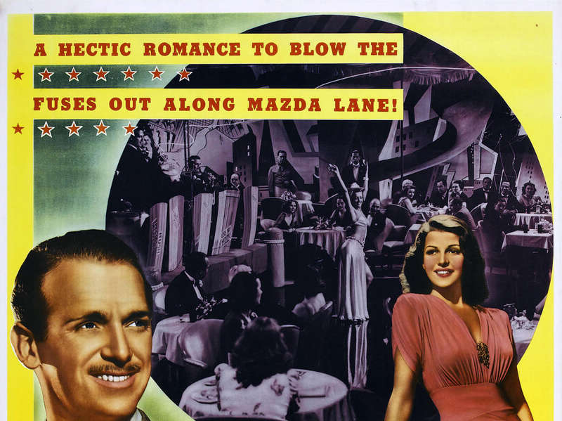Vintage Angels Over Broadway Film Noir Poster Digital Download
