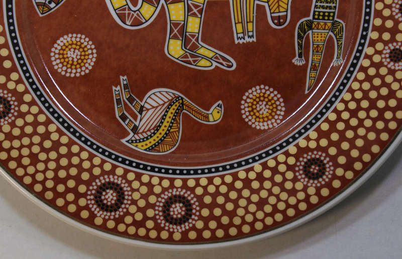Australia First Nations Decorative Australian Animals Wall Plate