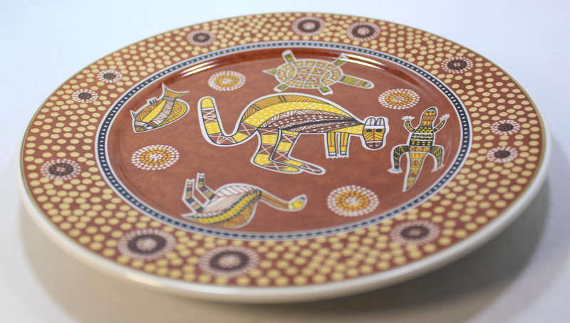 Australia First Nations Decorative Australian Animals Wall Plate