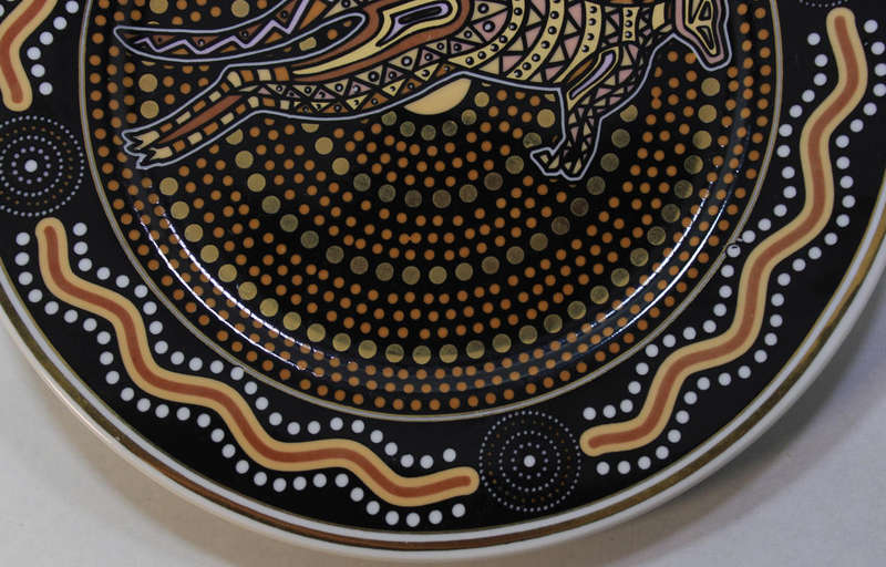 Australia First Nations Decorative Australian Kangaroo Wall Plate