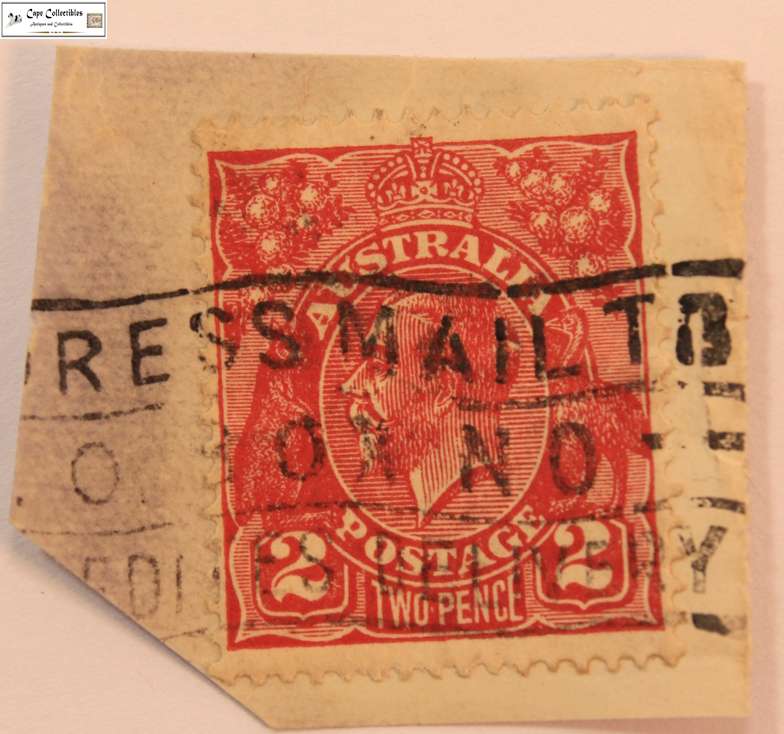 Australia 2 Pence 1931 George V Stamp (Scott 116)