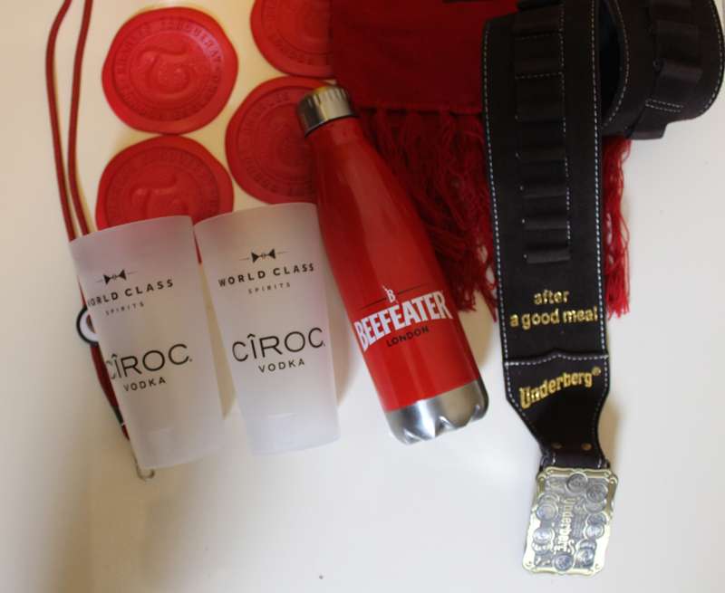 J&B Scotch Whisky, Beefeater and Underberg Bar Accessories