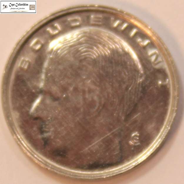 Belgium 1 Franc 1989 Coin Circulated