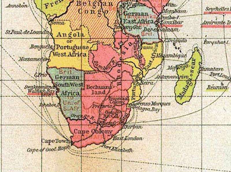 British Empire Colonies, Dependencies and Trade Routes Digital Map Digital Download