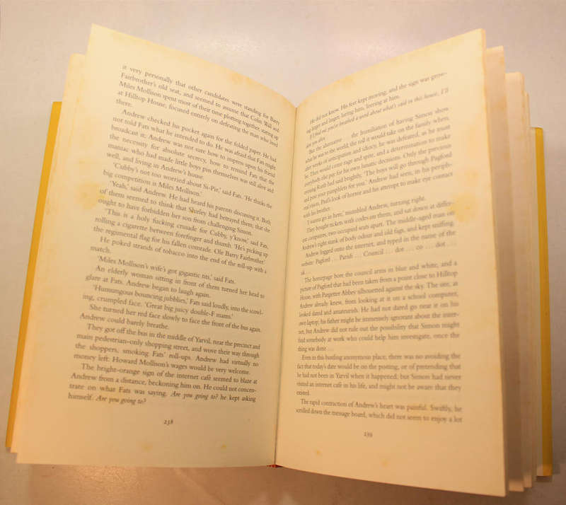 The Casual Vacancy by J K Rowling First Edition Hardcover Book