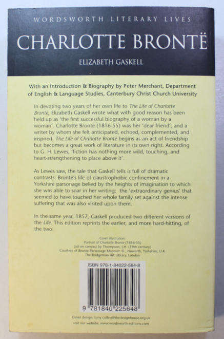 Charlotte Bronte by Elizabeth Gaskell Softcover Book