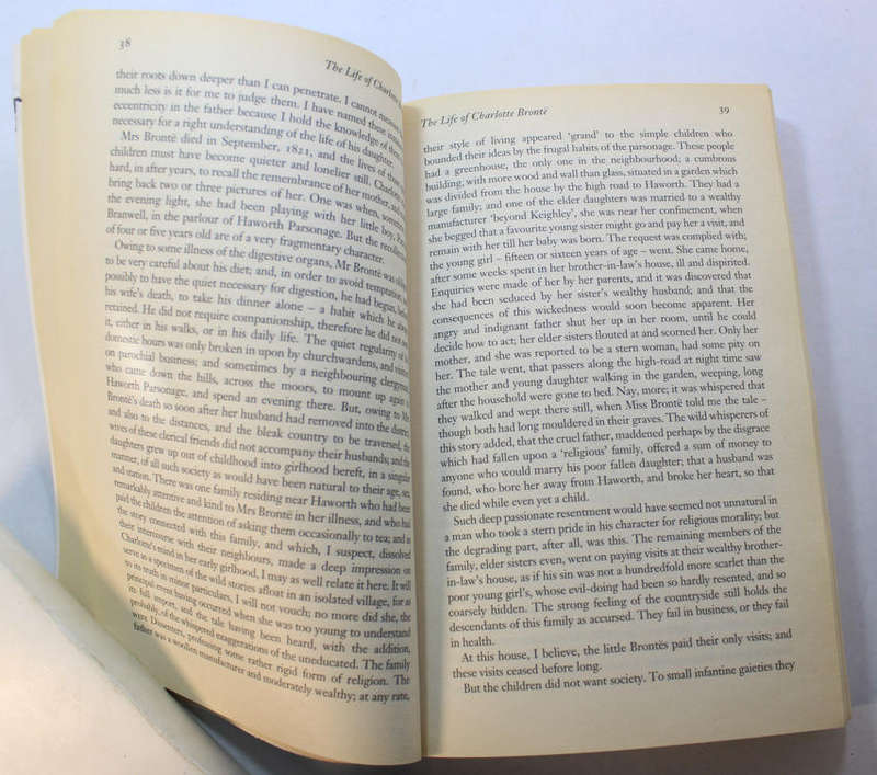Charlotte Bronte by Elizabeth Gaskell Softcover Book