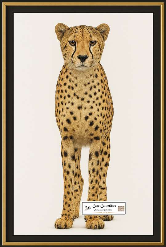 Cheetah Front On View Digital Download Image For Printing and Framing