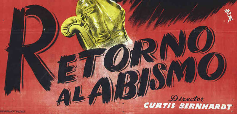 Vintage Conflict Film Noir Poster Digital Download (Italian Title.)