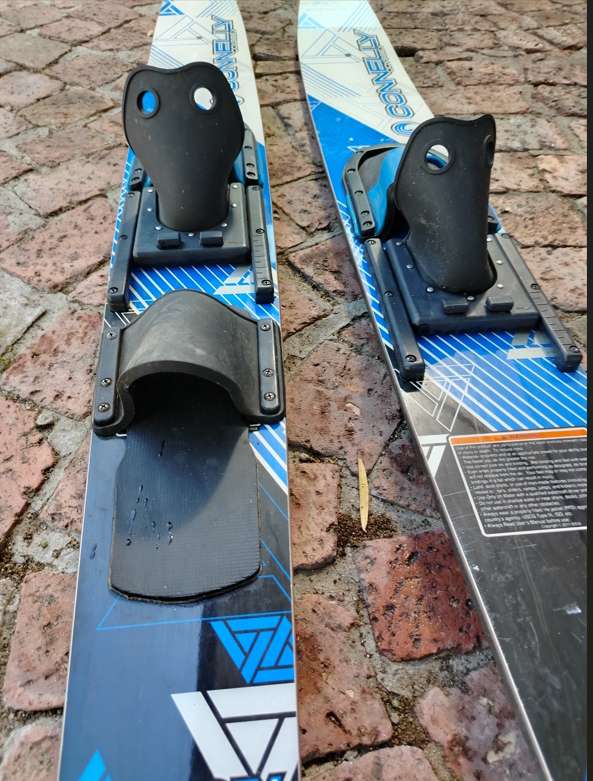 Pair of Connelly Odyssey Slalom Waterski Skis
