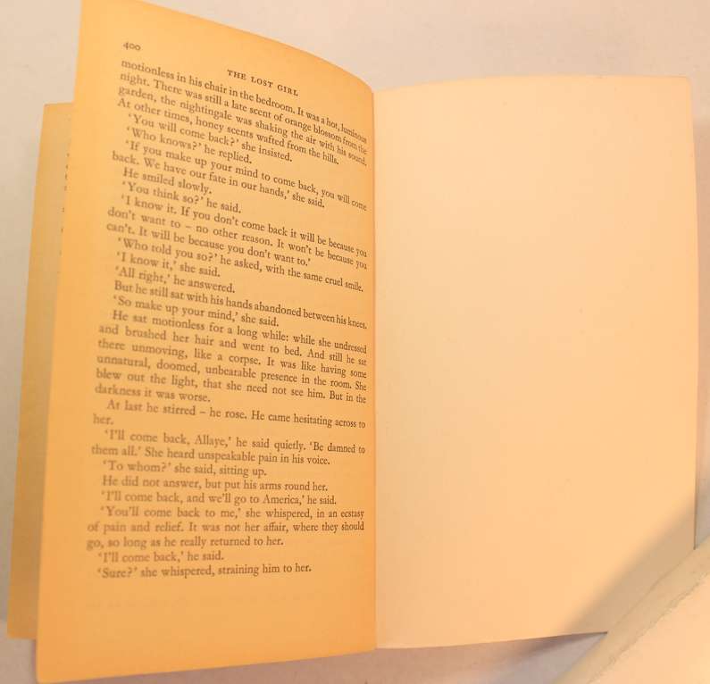The Lost Girl by D H Lawrence, Softcover Book Penguin 1983 Edition