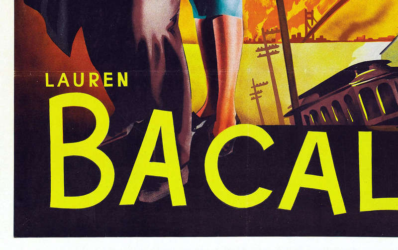 Vintage Dark Passage (Spanish Title) Film Noir Poster Digital Download
