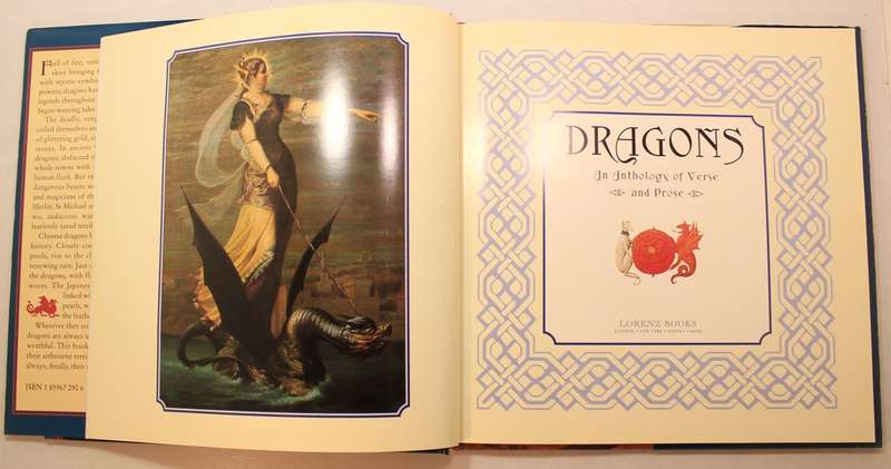 Dragons An Anthology Of Verse And Prose from Lorenz Books Hardcover Book