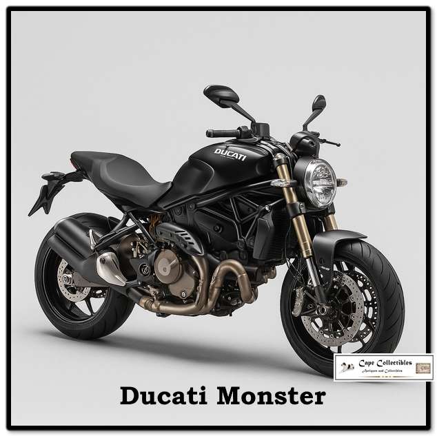 Black Ducati Monster 2016 Digital Download Image For Framing