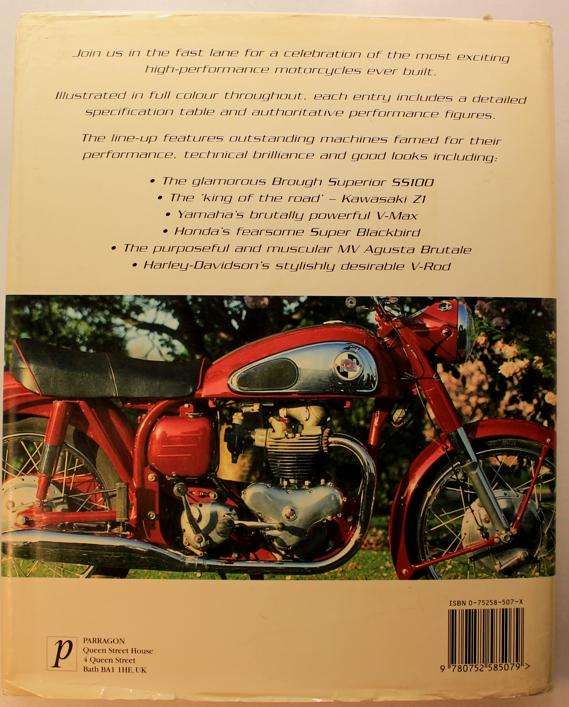 The Ultimate History of Fast Bikes by Roland Brown Hardcover Book