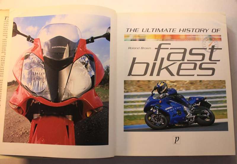 The Ultimate History of Fast Bikes by Roland Brown Hardcover Book