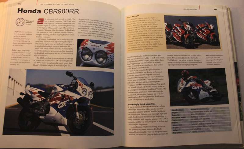 The Ultimate History of Fast Bikes by Roland Brown Hardcover Book
