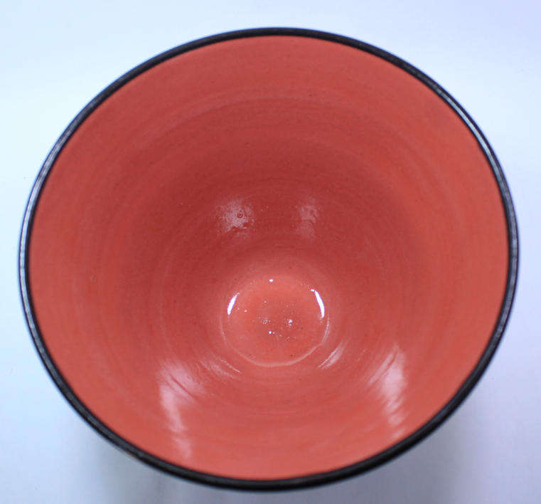 Colourful Hand Painted Feather Pattern Ceramic Fruit Bowl By Nombulelo Mkiva