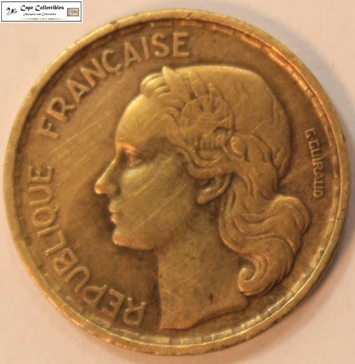 France 10 Francs 1951 Coin Circulated