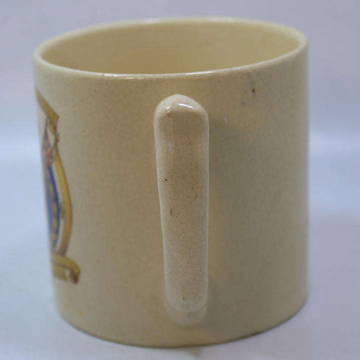 Vintage 1947 Visit To South Africa George VI and Queen Elizabeth Mug