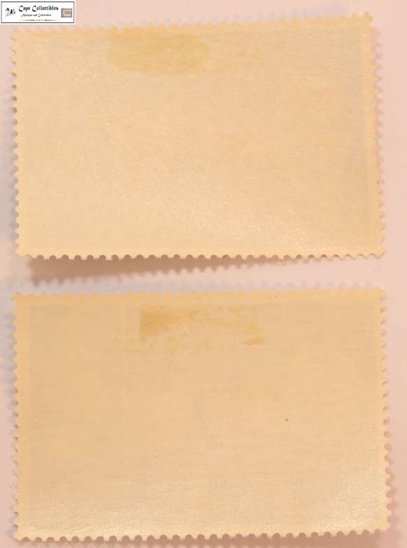 2x 1966 Stamps 1 Cent Dominica & 1/2 Penny Gilbert & Ellice Islands Churchill (Scott 189/106)