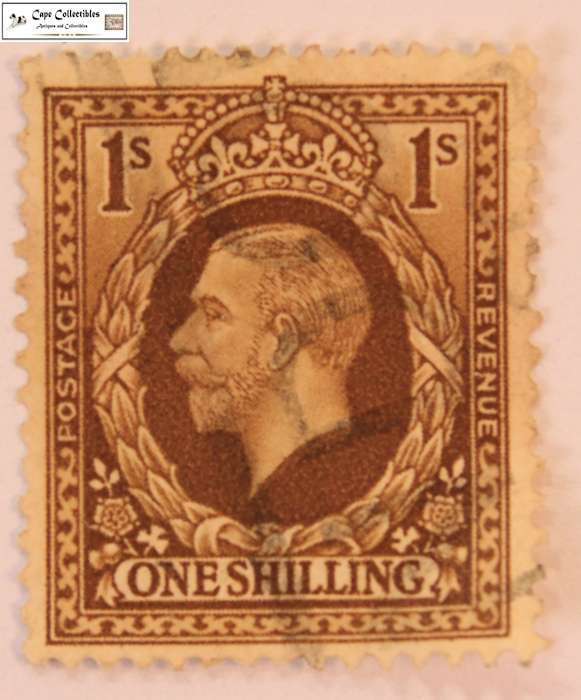 Great Britain 1 Shilling 1936 George V Stamp (Scott 220)