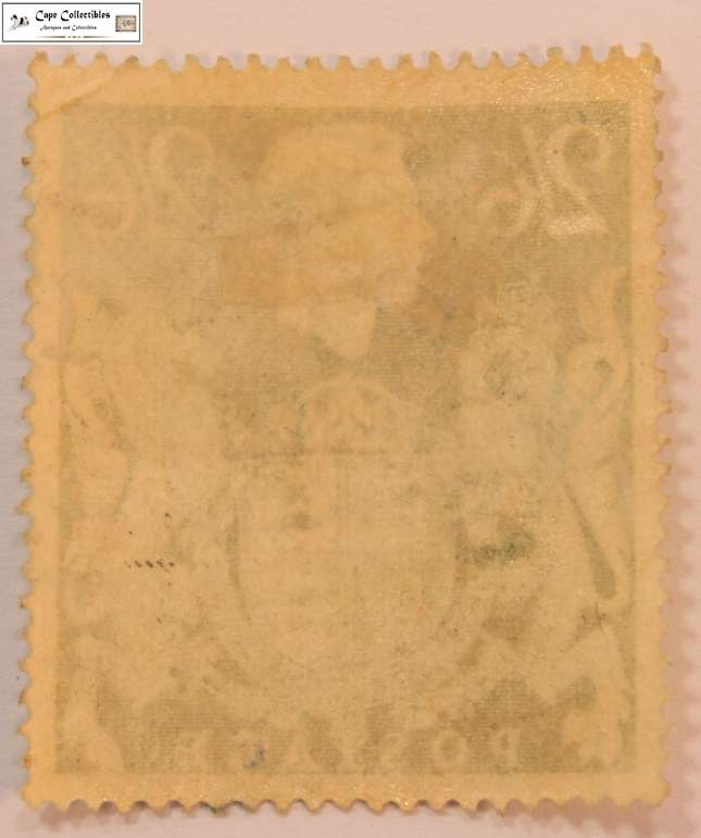Great Britain 2 Shillings 6 Pence 1939 King George VI and Royal Arms Stamp (Scott 249)