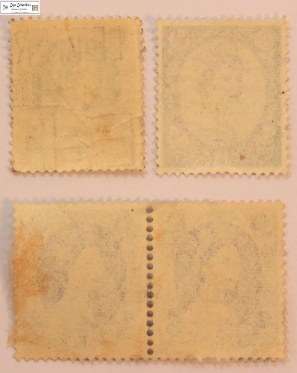 Great Britain 1, 1/3 and 1/6 Shilling 1955 Queen Elizabeth (Four) Stamp (Scott 331/332/333)